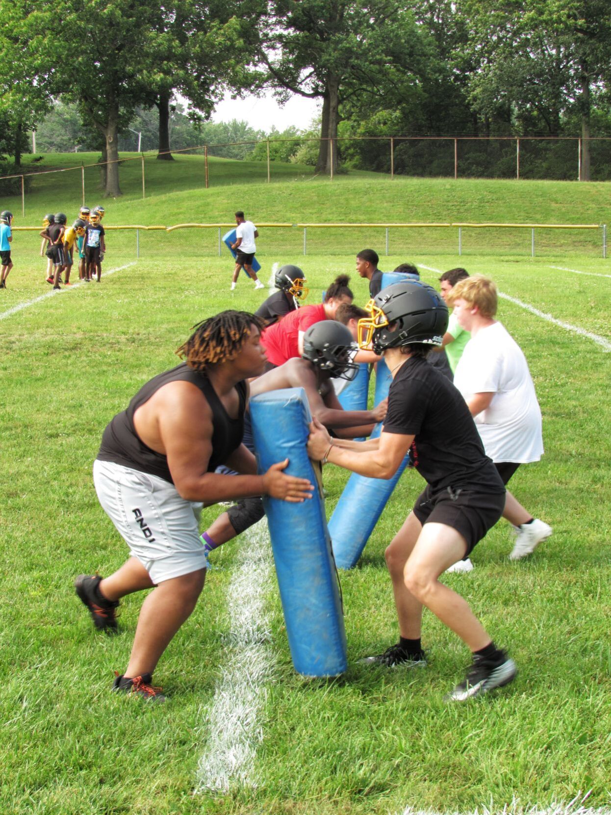 First Eisenhower fall football practice 03